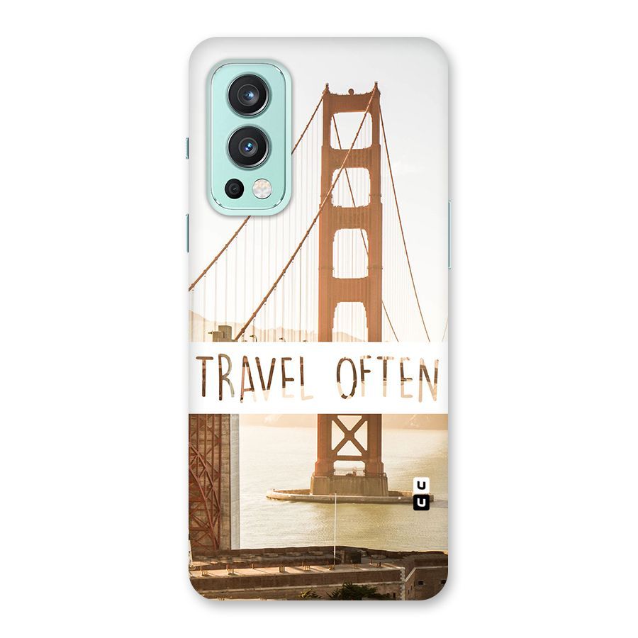 Travel Often Back Case for OnePlus Nord 2 5G