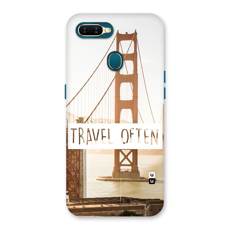 Travel Often Back Case for Oppo A11k