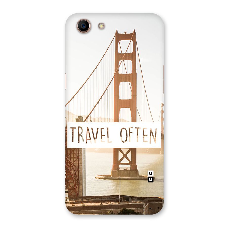 Travel Often Back Case for Oppo A83 (2018)
