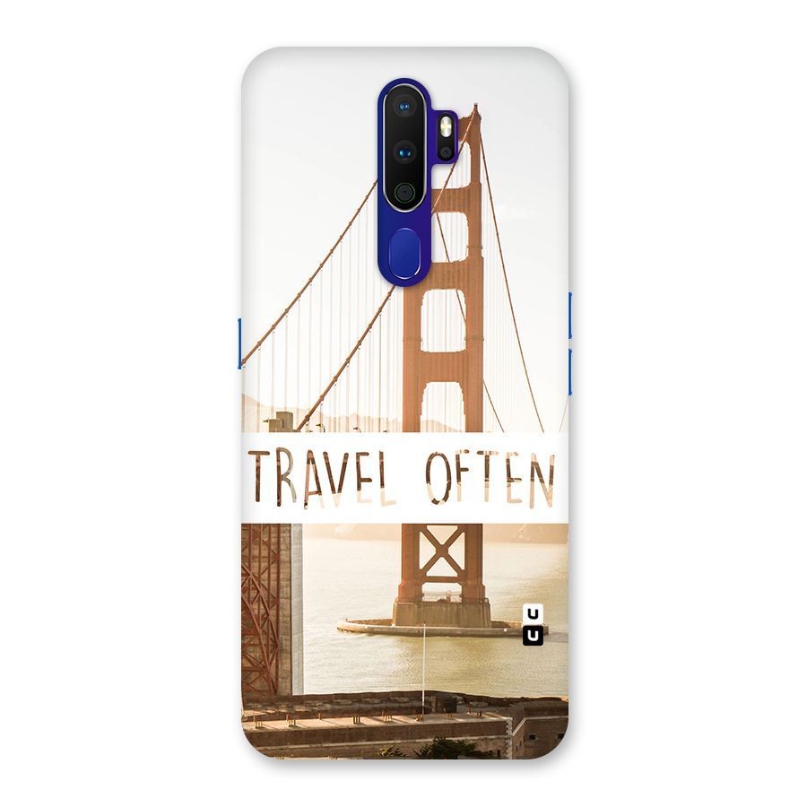 Travel Often Back Case for Oppo A9 (2020)