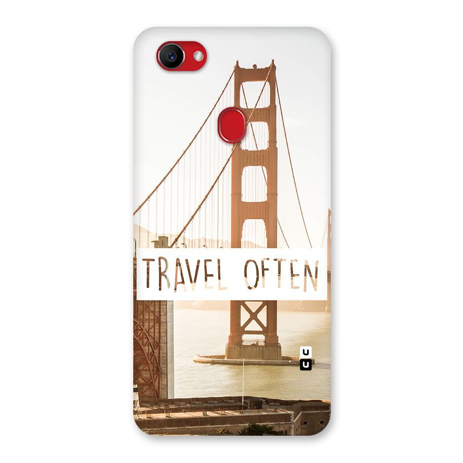 Travel Often Back Case for Oppo F7