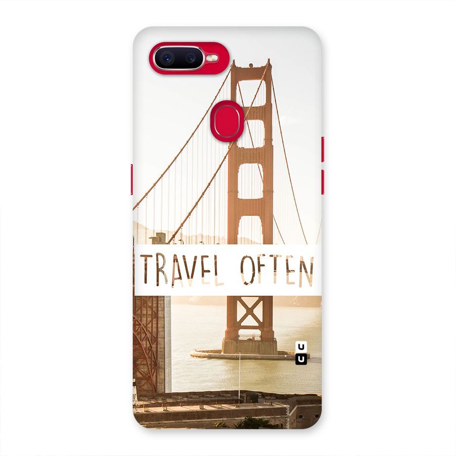Travel Often Back Case for Oppo F9 Pro