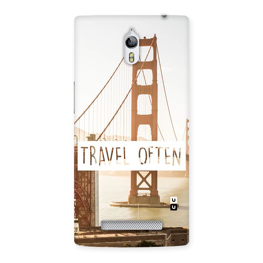 Travel Often Back Case for Oppo Find 7
