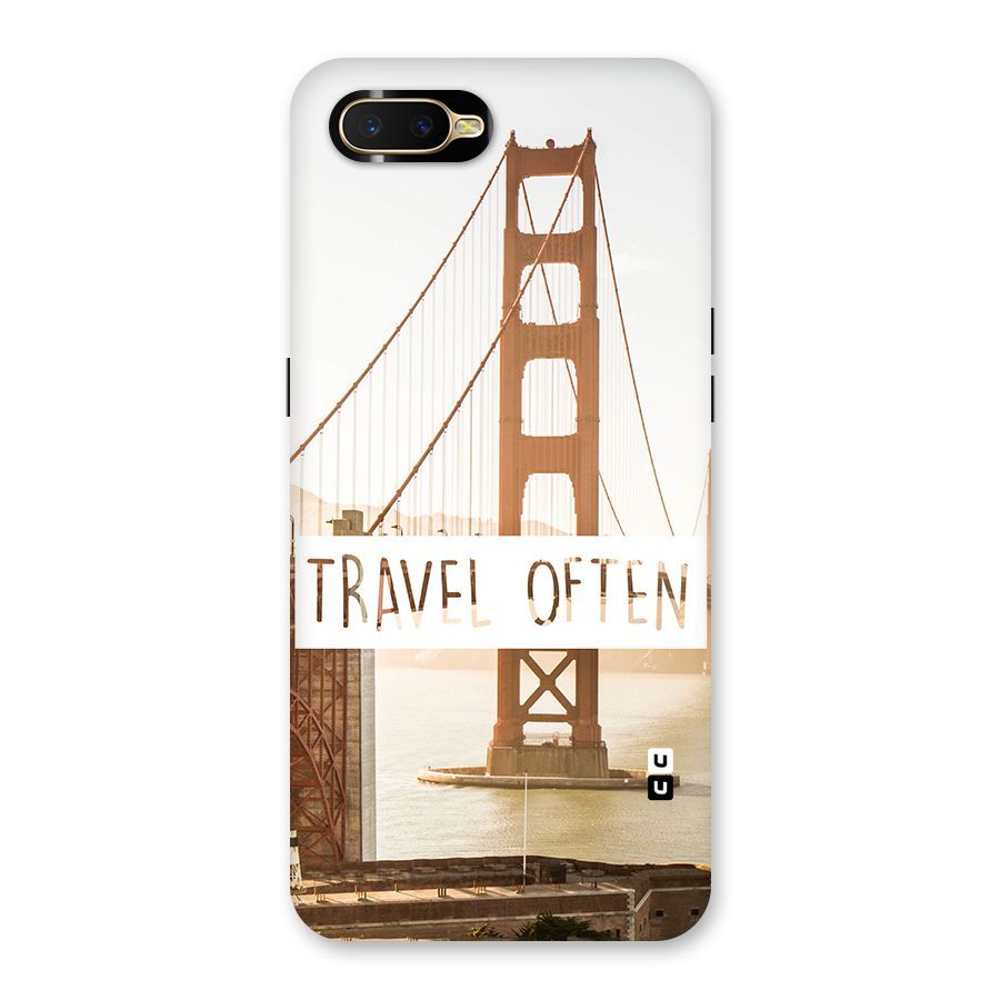 Travel Often Back Case for Oppo K1
