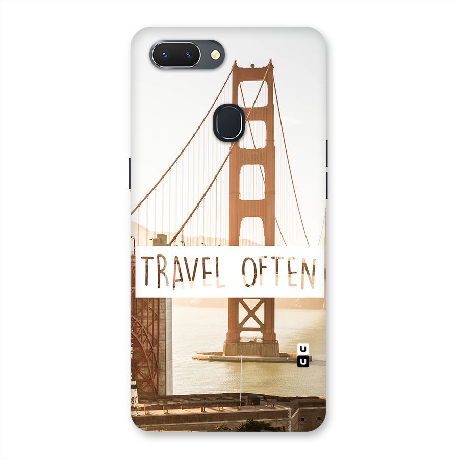 Travel Often Back Case for Oppo Realme 2