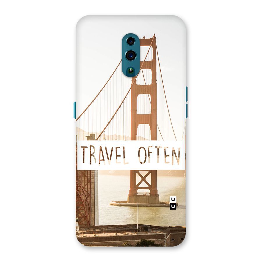 Travel Often Back Case for Oppo Reno