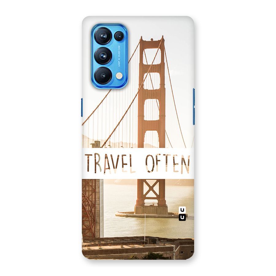 Travel Often Back Case for Oppo Reno5 Pro 5G