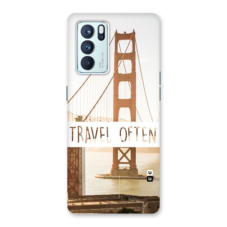 Travel Often Back Case for Oppo Reno6 Pro 5G