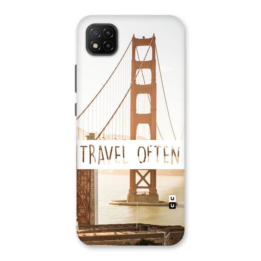 Travel Often Back Case for Poco C3