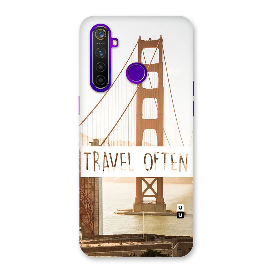 Travel Often Back Case for Realme 5 Pro