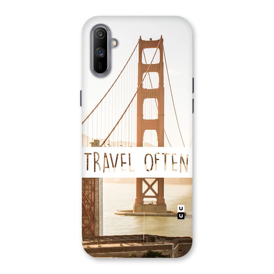 Travel Often Back Case for Realme C3