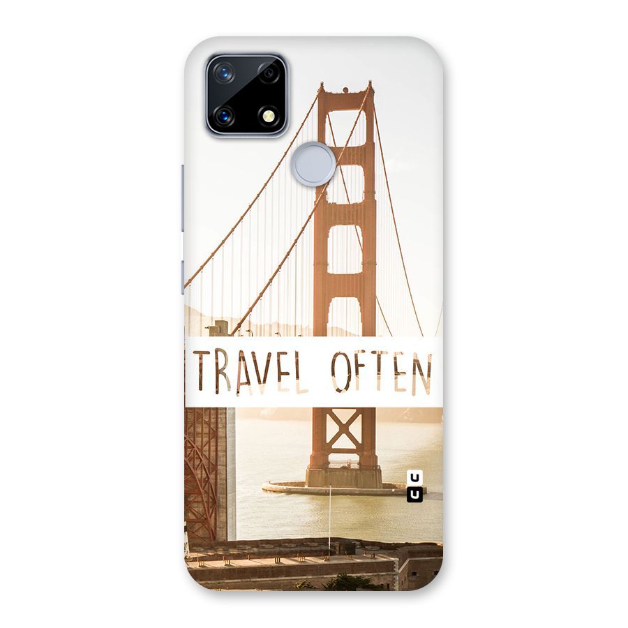 Travel Often Back Case for Realme Narzo 20
