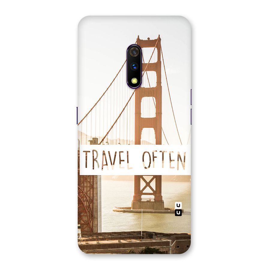 Travel Often Back Case for Realme X