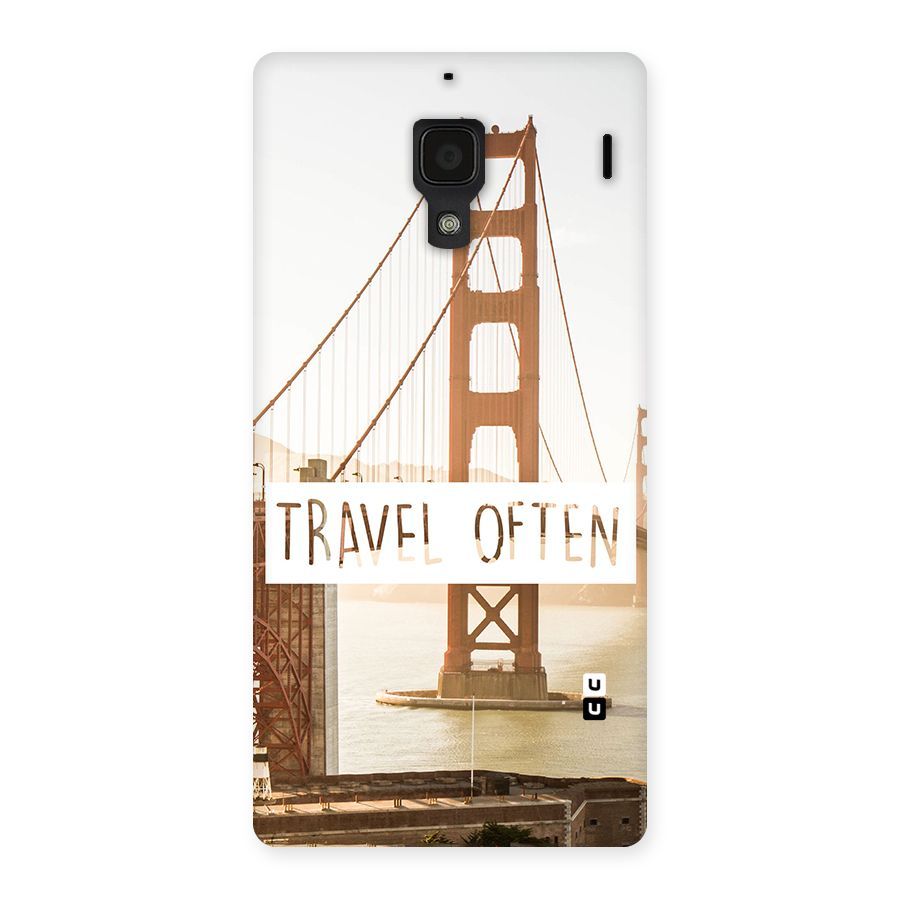 Travel Often Back Case for Redmi 1S