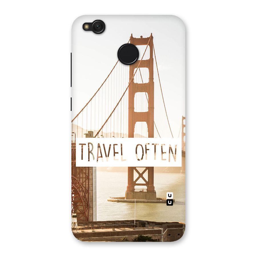 Travel Often Back Case for Redmi 4