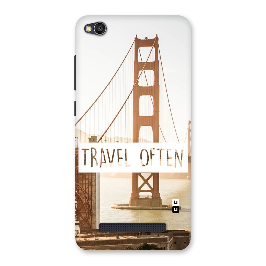 Travel Often Back Case for Redmi 4A