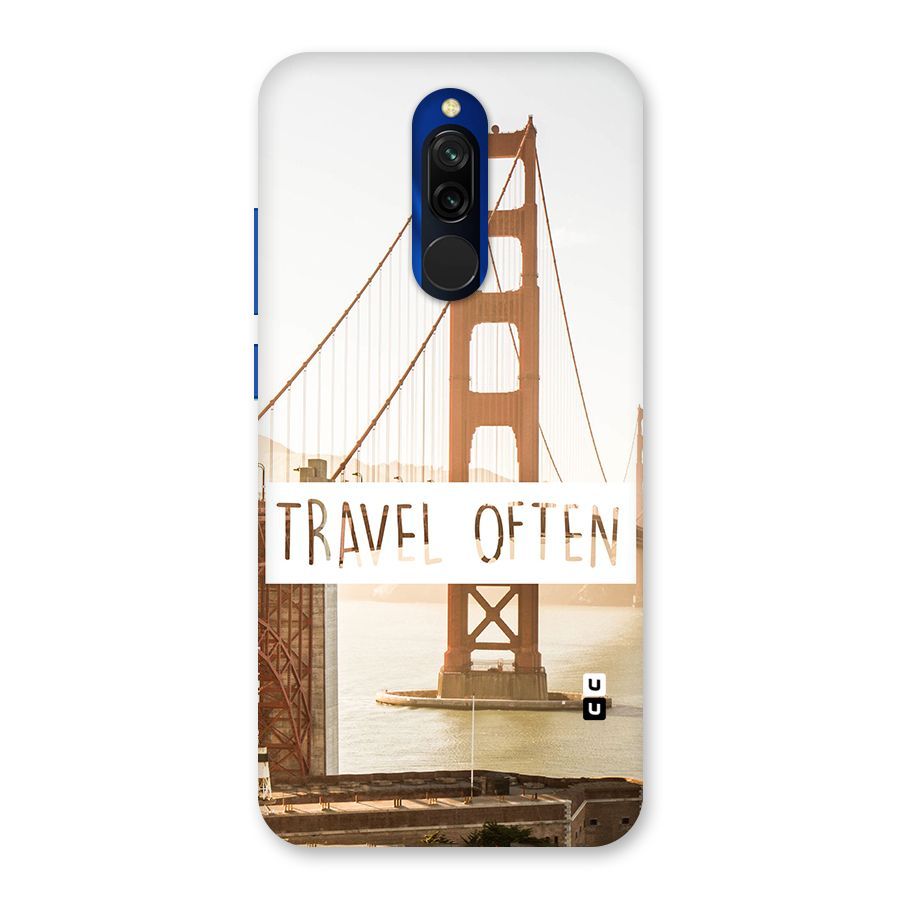 Travel Often Back Case for Redmi 8