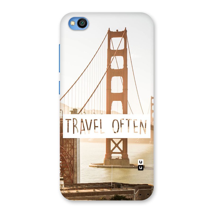 Travel Often Back Case for Redmi Go