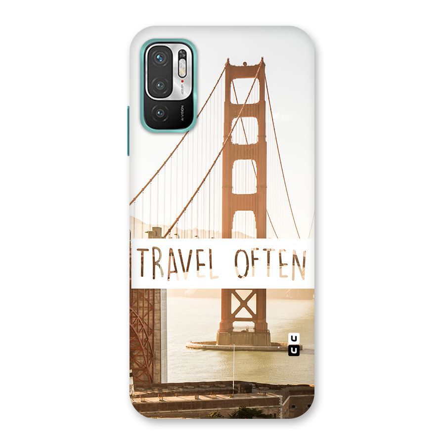 Travel Often Back Case for Redmi Note 10T 5G
