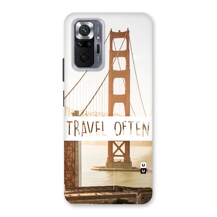 Travel Often Back Case for Redmi Note 10 Pro Max