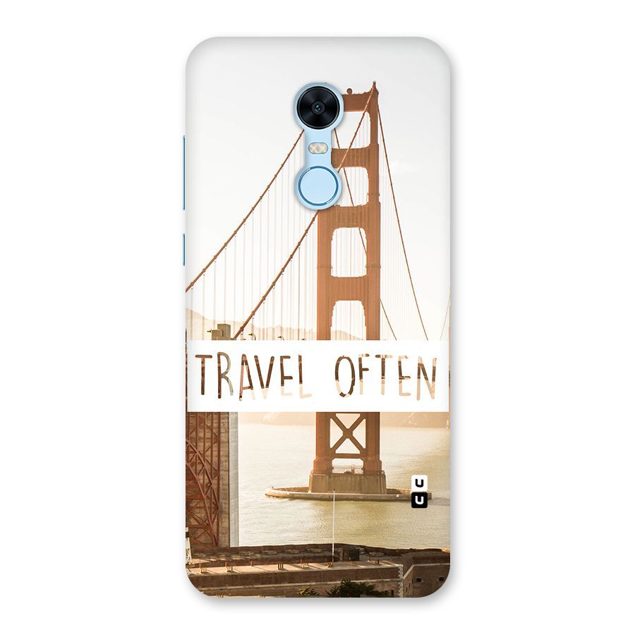 Travel Often Back Case for Redmi Note 5