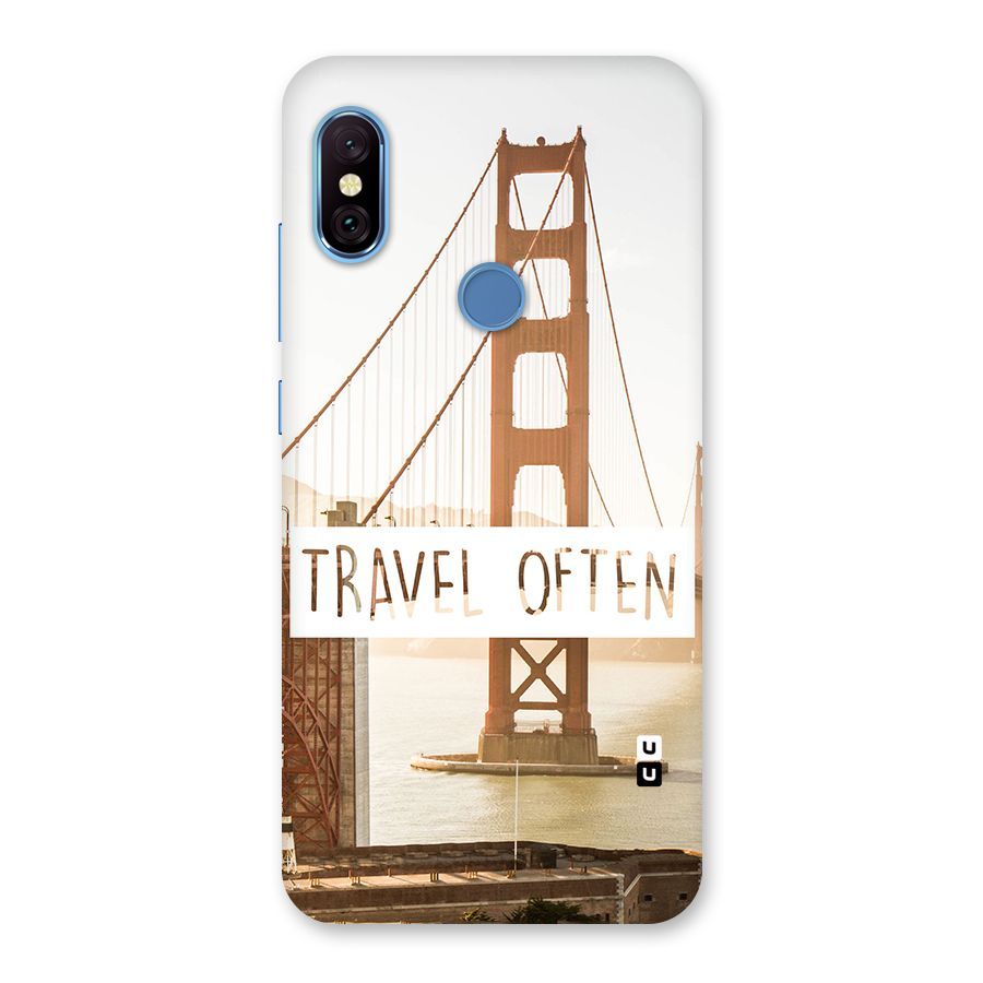 Travel Often Back Case for Redmi Note 6 Pro