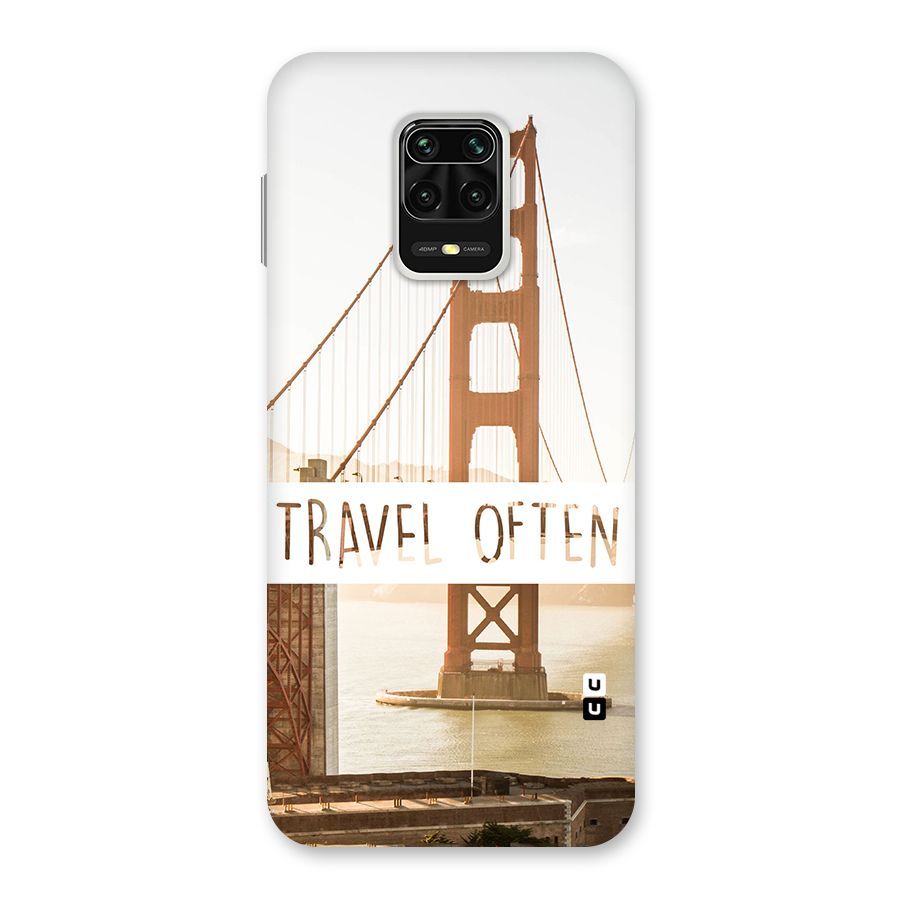 Travel Often Back Case for Redmi Note 9 Pro Max