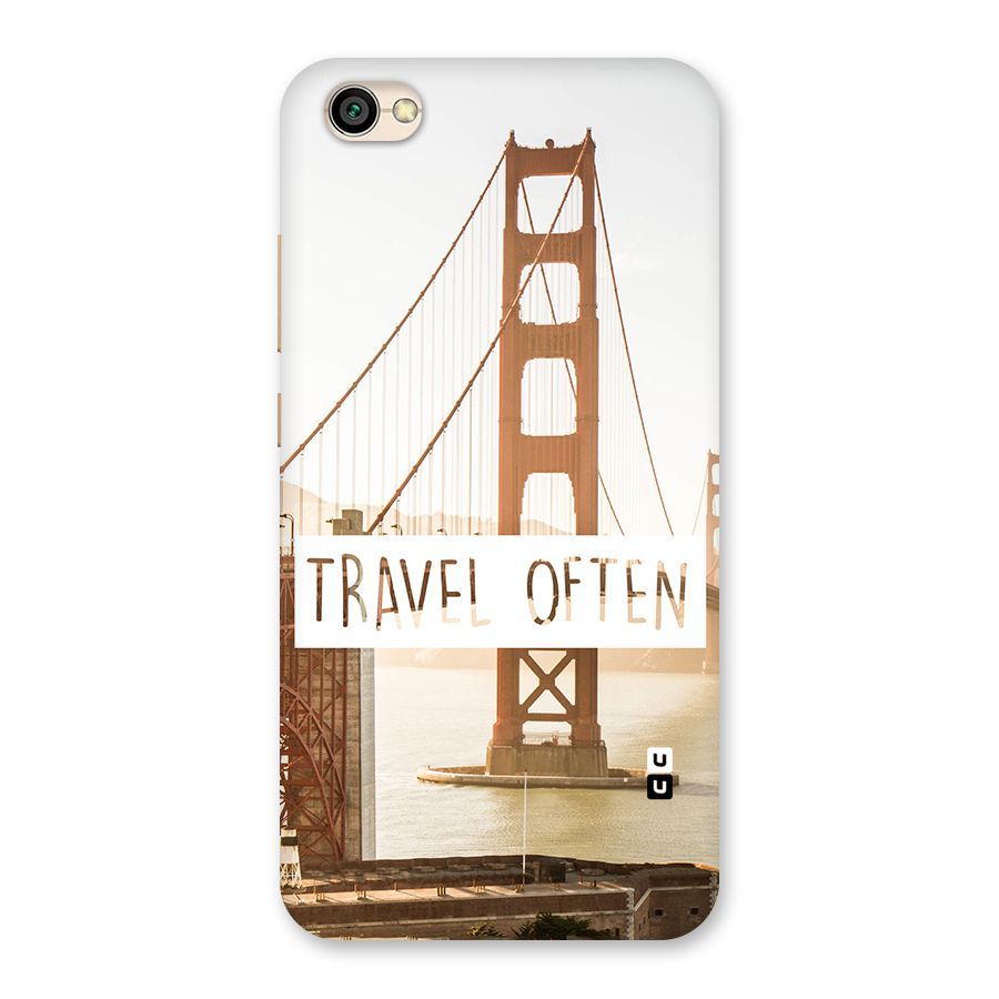 Travel Often Back Case for Redmi Y1 Lite