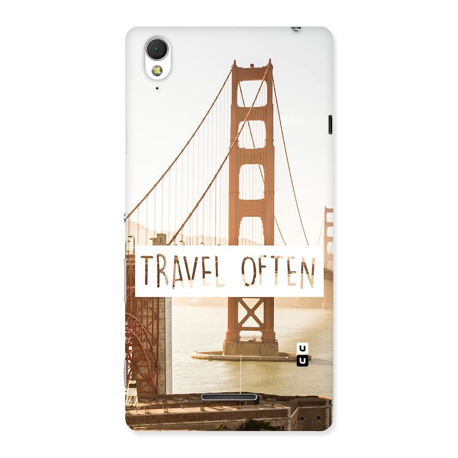 Travel Often Back Case for Sony Xperia T3