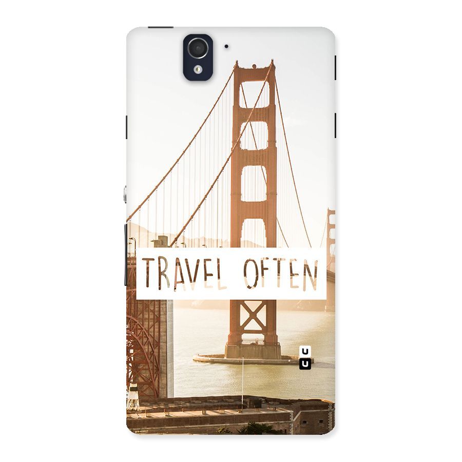 Travel Often Back Case for Sony Xperia Z