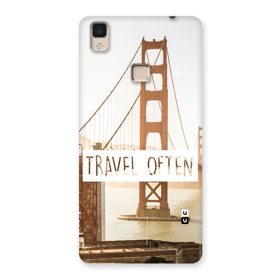 Travel Often Back Case for V3 Max