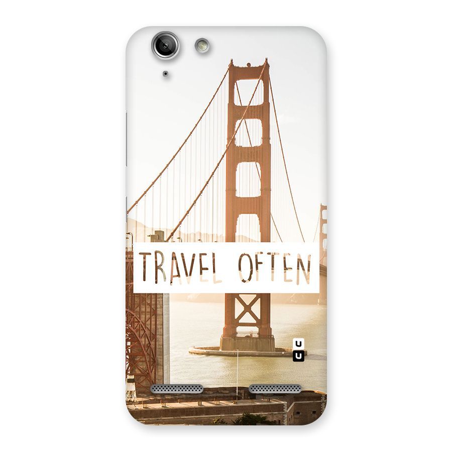 Travel Often Back Case for Vibe K5 Plus