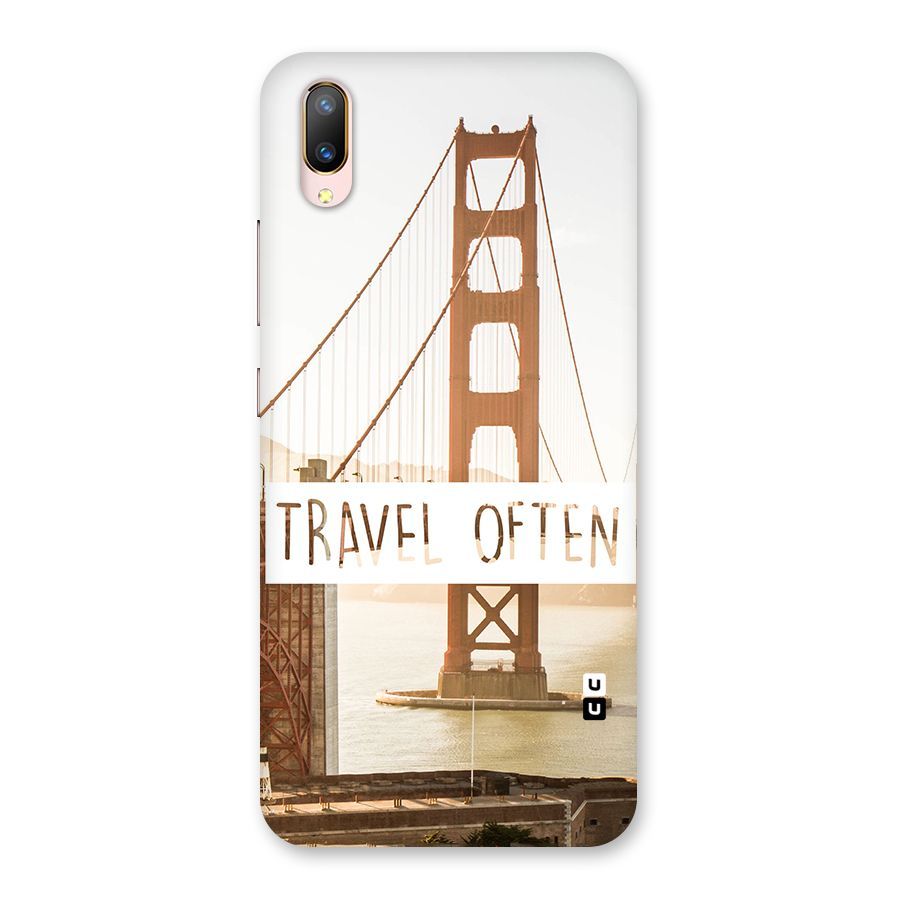 Travel Often Back Case for Vivo V11 Pro