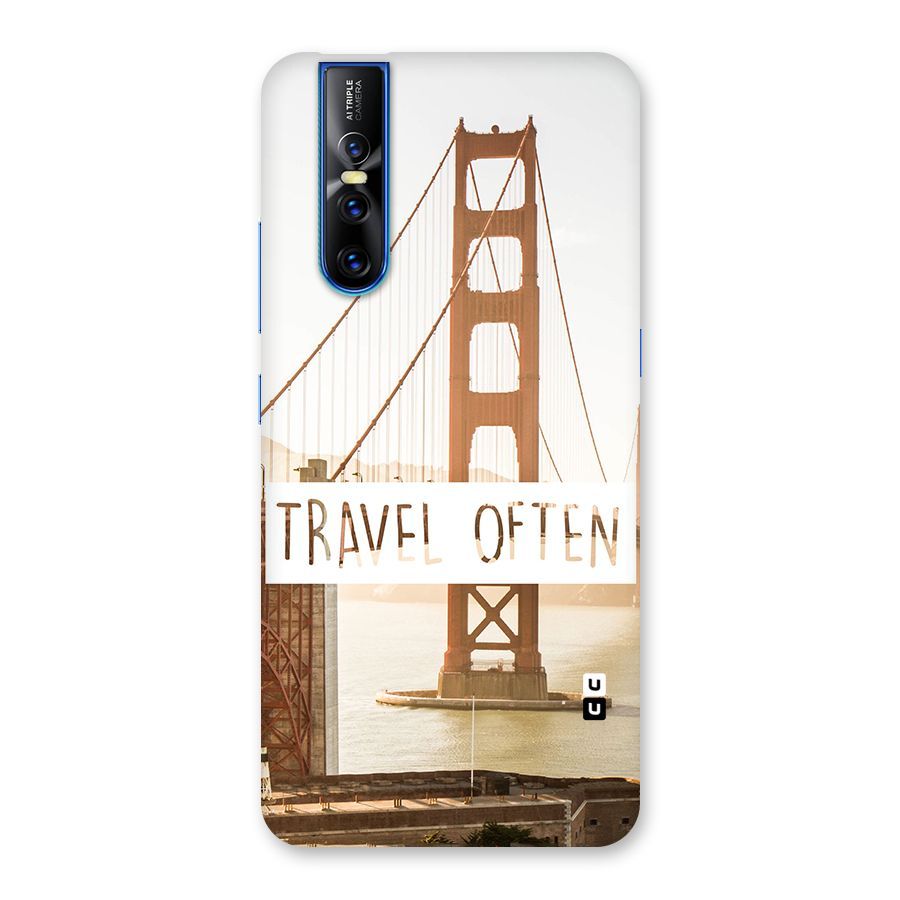 Travel Often Back Case for Vivo V15 Pro