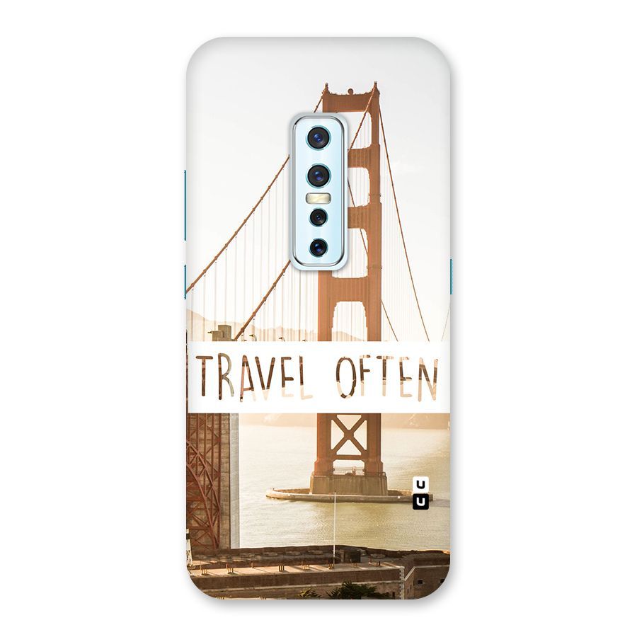 Travel Often Back Case for Vivo V17 Pro