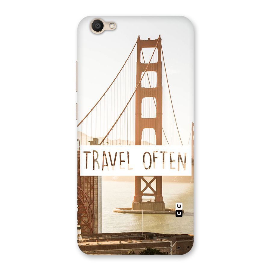Travel Often Back Case for Vivo V5