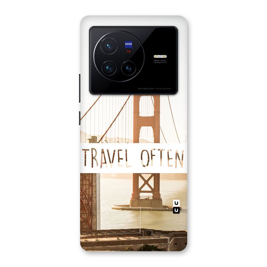 Travel Often Back Case for Vivo X80