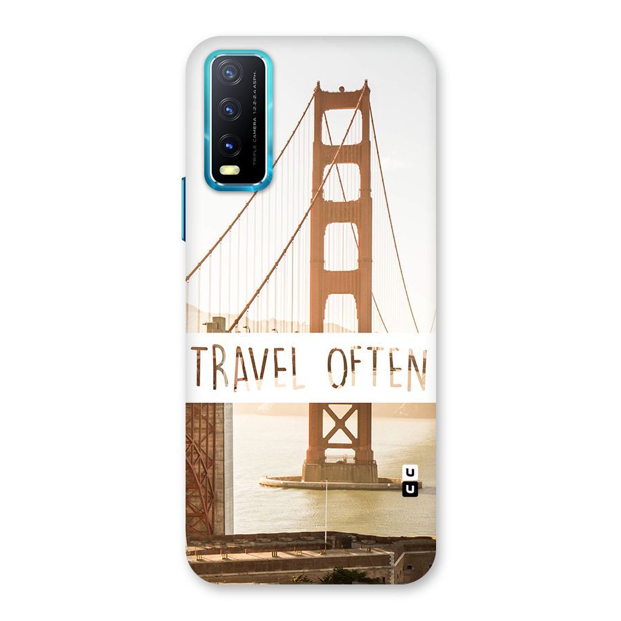 Travel Often Back Case for Vivo Y20A