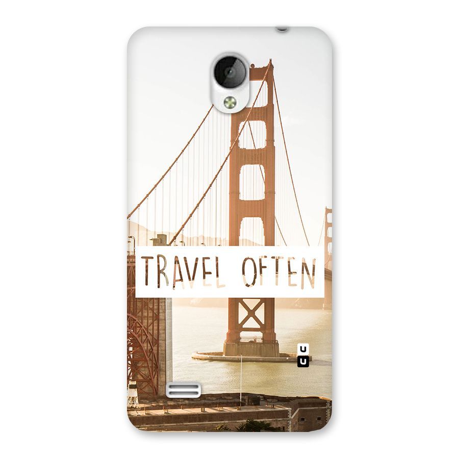 Travel Often Back Case for Vivo Y21