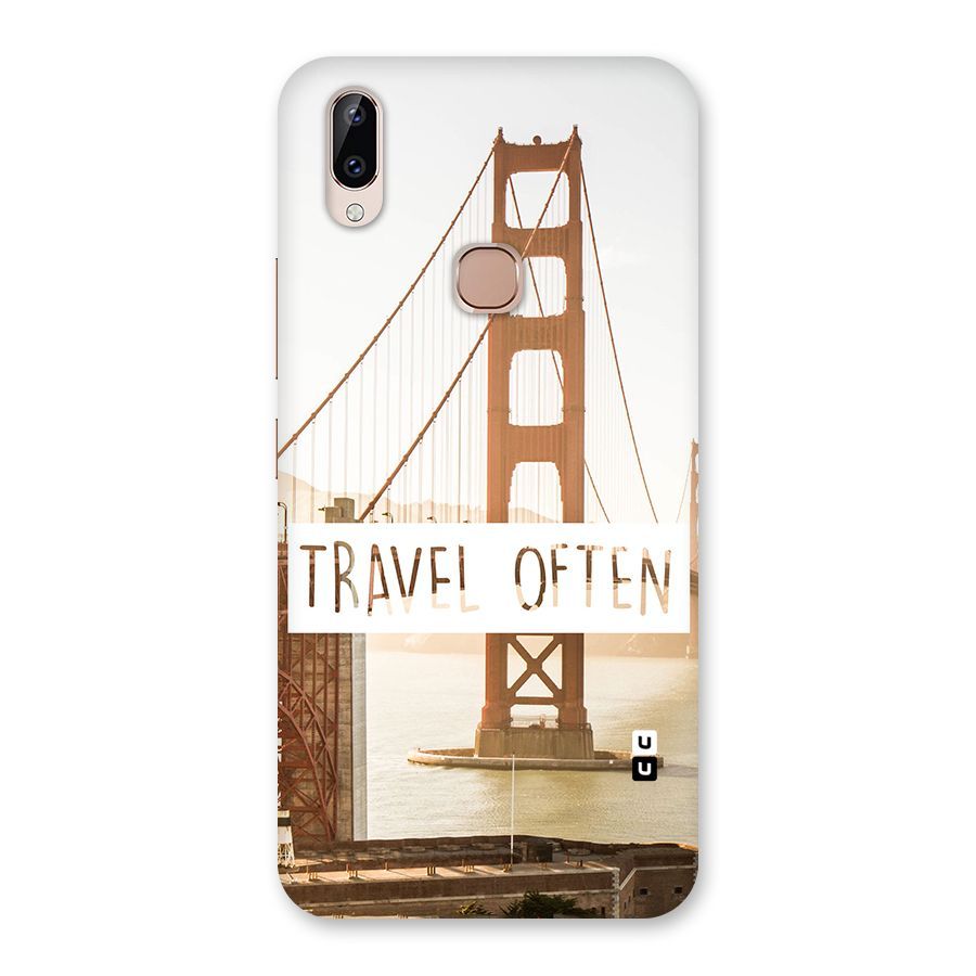 Travel Often Back Case for Vivo Y83 Pro
