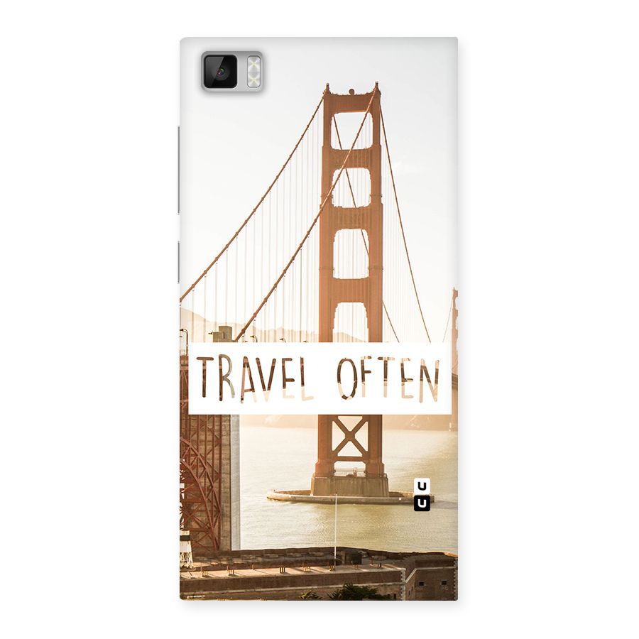 Travel Often Back Case for Xiaomi Mi3