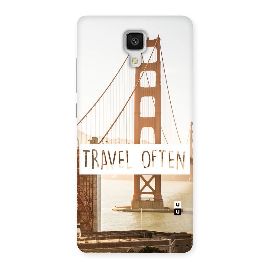 Travel Often Back Case for Xiaomi Mi 4