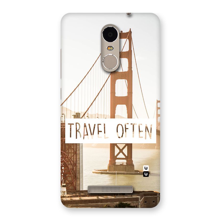 Travel Often Back Case for Xiaomi Redmi Note 3