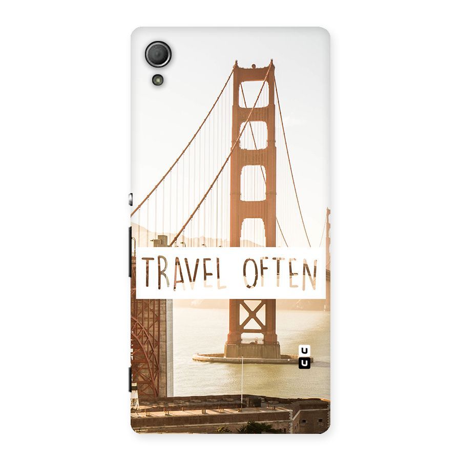 Travel Often Back Case for Xperia Z3 Plus