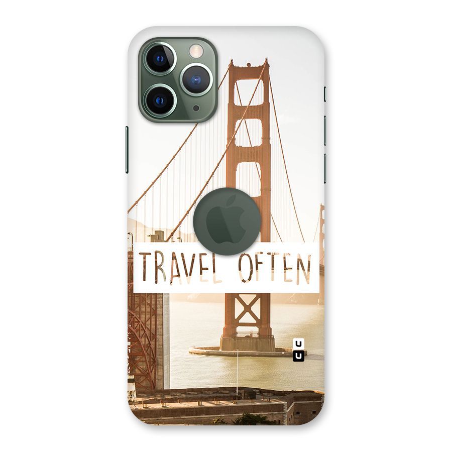 Travel Often Back Case for iPhone 11 Pro Logo  Cut