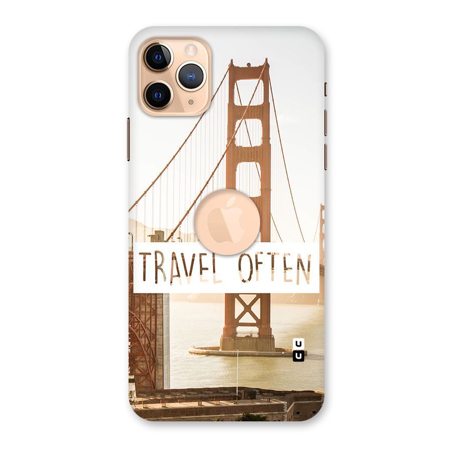 Travel Often Back Case for iPhone 11 Pro Max Logo Cut