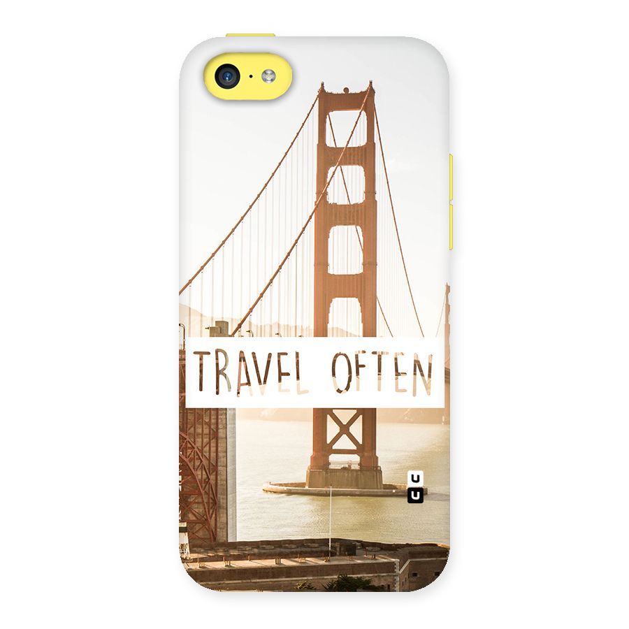 Travel Often Back Case for iPhone 5C