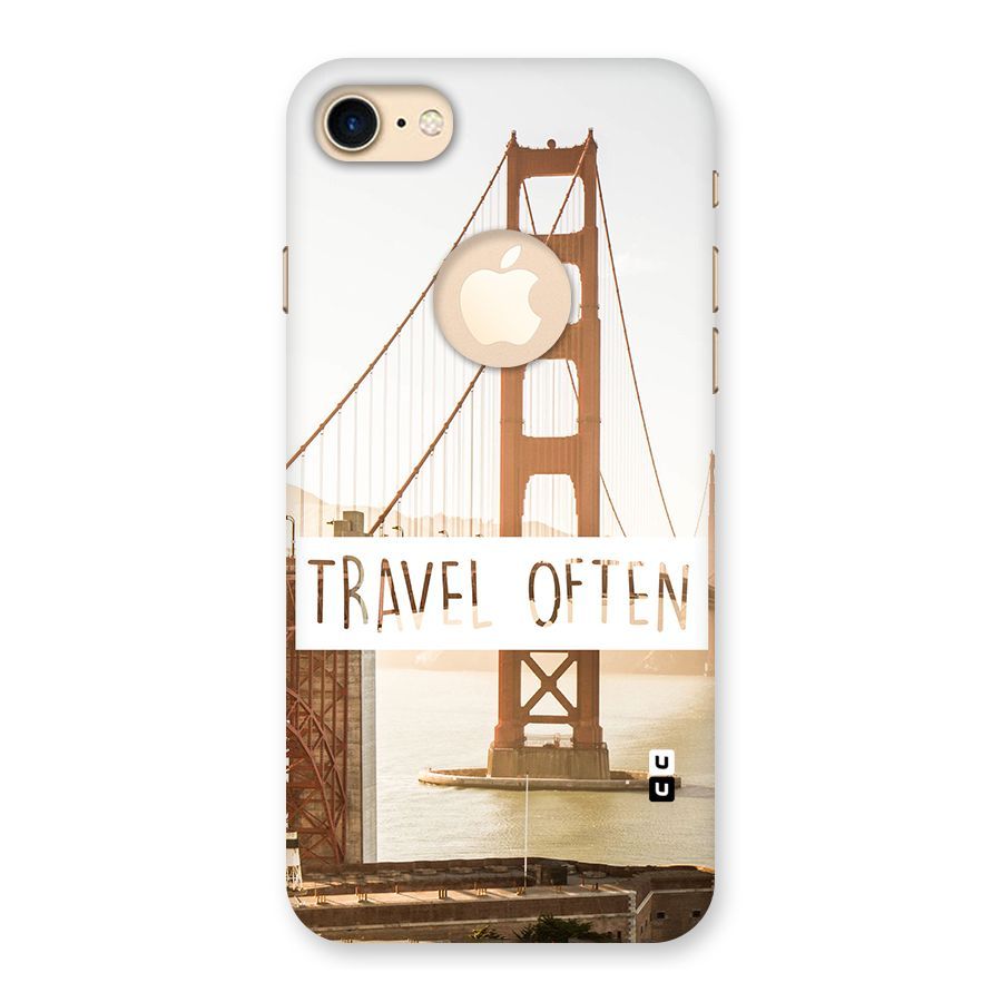 Travel Often Back Case for iPhone 7 Logo Cut