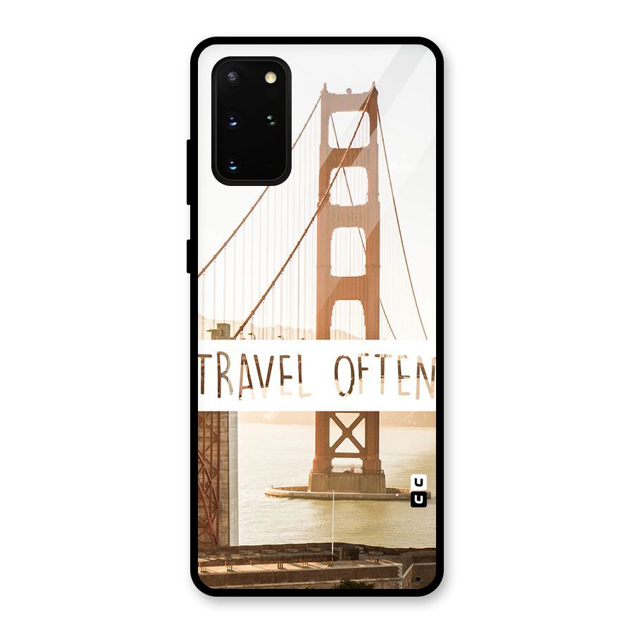 Travel Often Glass Back Case for Galaxy S20 Plus