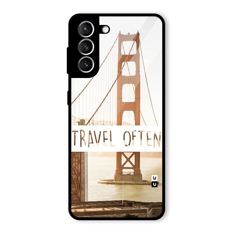Travel Often Glass Back Case for Galaxy S21 5G